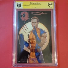 ORBIT RYAN REYNOLDS #1 SAJAD SHAH LTD #2 of 50 SIGN & REMARK SAJAD SHAH CBCS 9.8