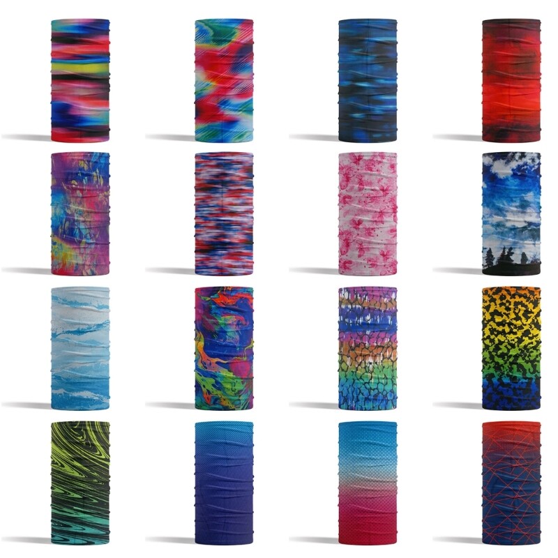 Cycling Neck Gaiter Scarf Face Mask for UV Protection and Breathability