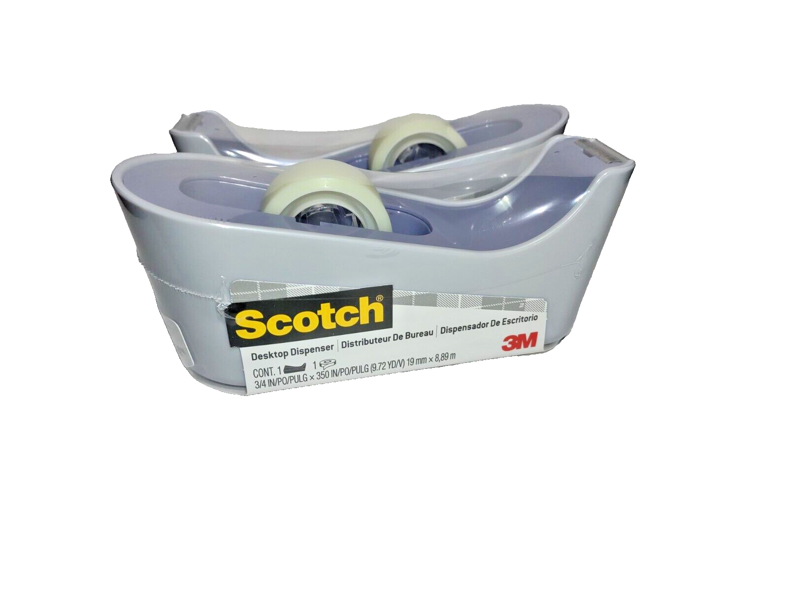3M Scotch C18MX Desktop Tape Dispensers (2 Lavender, 2 Mint) eBay