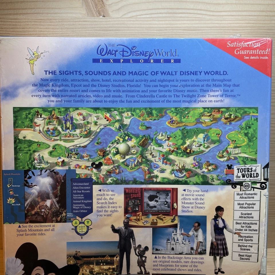 The Walt Disney World Explorer 25th Anniversary 1996 Big Box Mac Sealed NIB New - Image 3 of 4