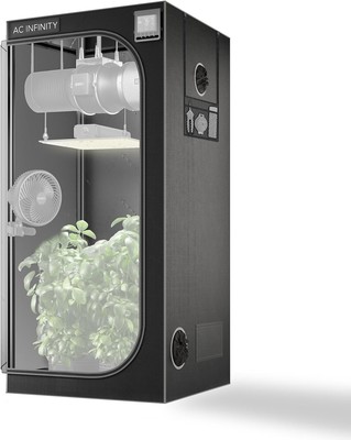 AC Infinity CLOUDLAB 722 Advance Grow Tent, 24 x24 x72  Thickest 1 in