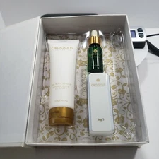 Orogold Hyacinth Manicure Pedicure Set Buffer File Tea Tree Oil Lotion No File