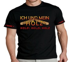 T-Shirt Funshirt Schreiner Tischler Ich und mein Holz Geburtstag Geschenke 69