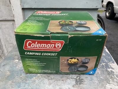 New Coleman Camping Cookset 6 Piece Non Stick 807-738T | eBay