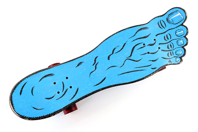 美品　SANTA CRUZ Screaming Foot　サンタクルーズ Santa Cruz Skateboard Screaming Foot Cruzer OJ III Wheels 32in x