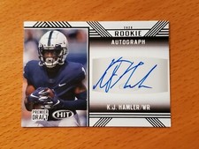 2020 SAGE HIT Auto Black #A47 K.J. Hamler Penn State Rookie WR