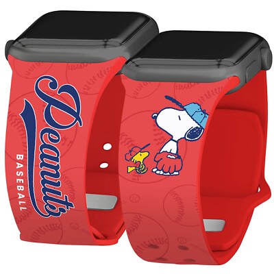 Peanuts Snoopy in Sports HD Watch Band Compatible with Apple Watch