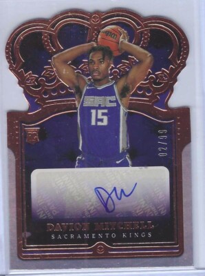 Davion Mitchell RC auto /99シリ
