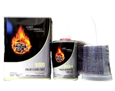 High Gloss Urethane Clear Coat 8000 Gallon Kit 4:1 With Medium Activator.