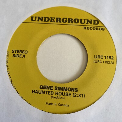 Gene Simmons Haunted House / Jerry Jaye Hello Josephine NEW reissue unplayed