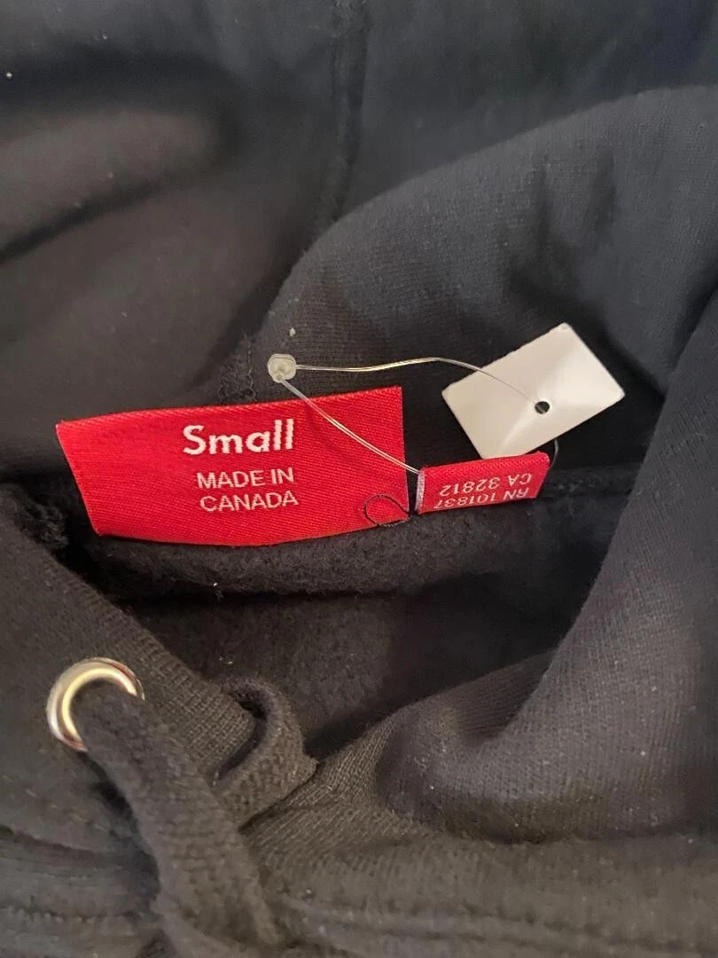 Felpa con cappuccio Supreme 16SS Black Sabbath pullover felpa nera taglia:S