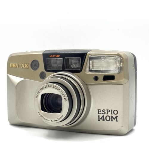 Pentax Espio 140M Gold 38-140mm Multi AF Point & Shoot 35mm Film Camera -  GOOD