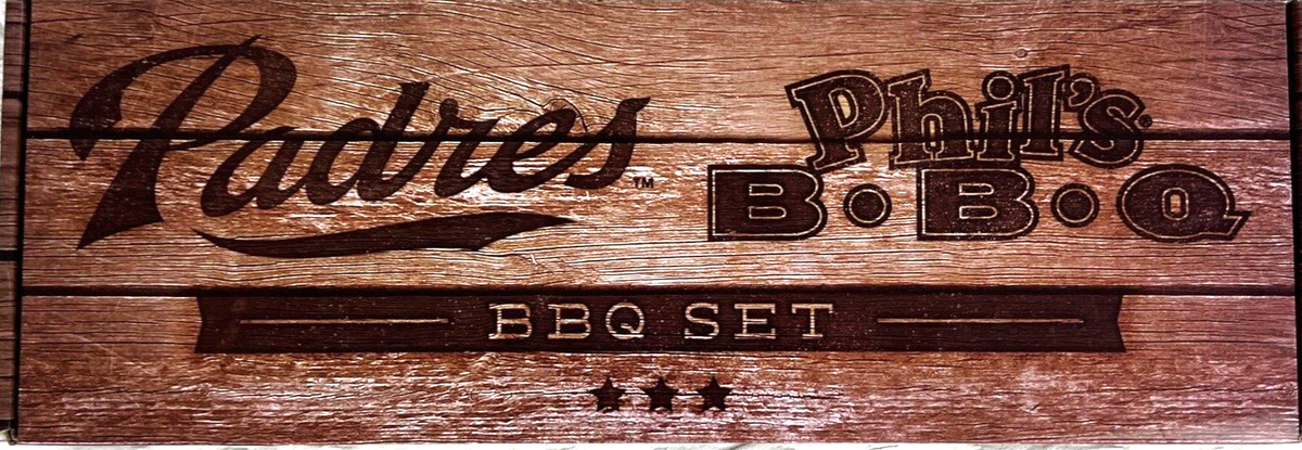 Phil's BBQ Set San Diego Padres SGA Grill Accessories PC Spatula