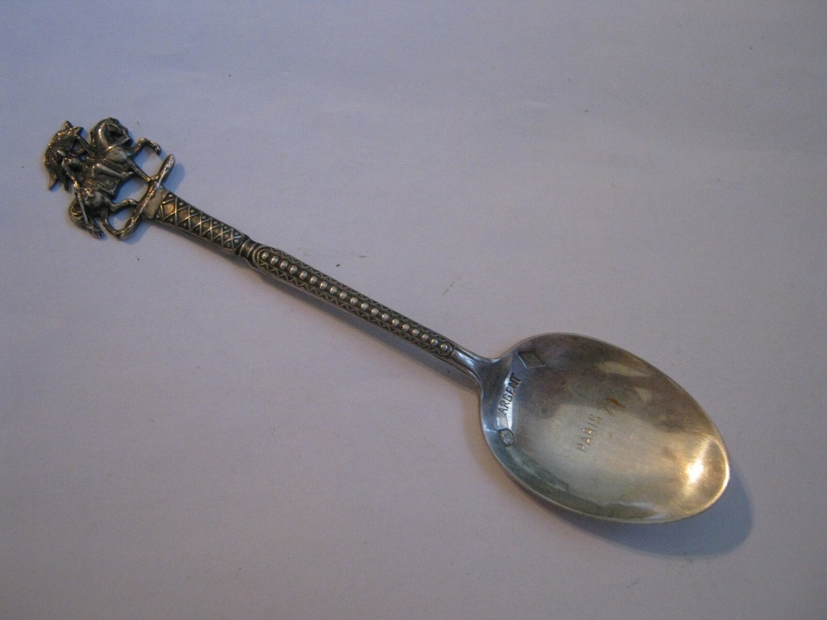 1920s Jean Moucheront Minerva 2 800 Silver JOAN of ARC Paris 1920s Jean Moucheront Minerva 2 800 Silver JOAN of ARC Paris