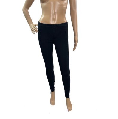 Vince Women s Size 4 Solid Black Skinny Pants 