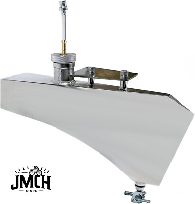 #ad Stainless Steel Mini Bike Gas Fuel Tank for Montser Megamoto MMB80 Motovox MBX10 $172.99