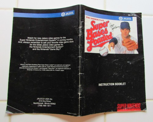 Super Nintendo SPORTS instruction manuals SNES -- you pick -- free shipping!! - Picture 337 of 458