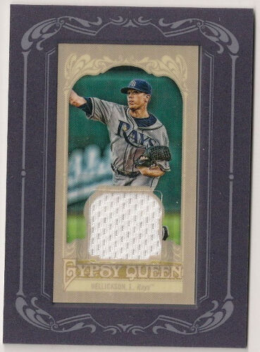 JEREMY HELLICKSON 2012 TOPPS GYPSY QUEEN GAME USED JERSEY - Picture 1 of 1