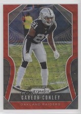2019 Panini Prizm Red Wave Prizm 124/149 Gareon Conley #229 0b2