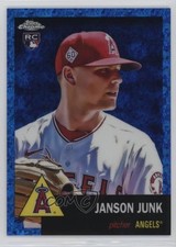 2022 Chrome Platinum Anniversary Blue Mini-Diamond Refractor Janson Junk 6k2