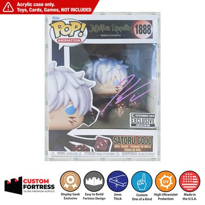 Custom Acrylic Hard Case for Funko Pop Premium Satoru Gojo Trapped #1888 Box