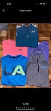 Bundle of Under Armour Tshirts and Pullovers, Youth size LG