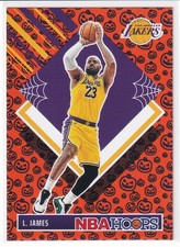 LEBRON JAMES 2024/25 PANINI HAUNTED HOOPS ORANGE PUMPKINS INSERT CARD #282 MINT