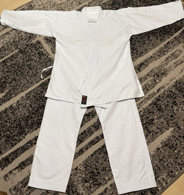 Original Shureido Made in Japan Okinawa Karateanzug aus 100% Baumwolle 