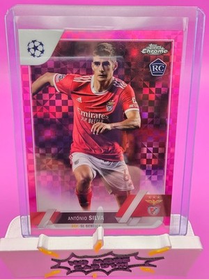 2022-23 Topps Chrome UEFA Club Competitions - Antonio Silva Pink X-Fractor /250