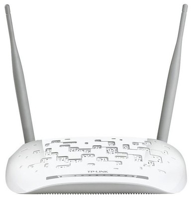 TP-LINK - 300Mbps Wireless N USB VDSL/ADSL Modem Router