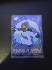 2024-25 UD Tim Hortons Retrospective Rookies Natalie Spooner #TB-5 Take a Bow
