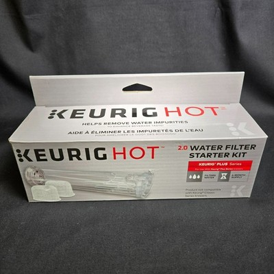 Keurig HOT 2.0 Tall Handle Water Filter Starter Kit for Keurig Plus Series
