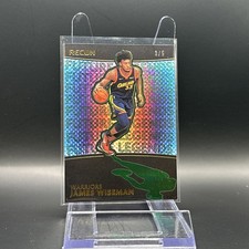 2020-21 Panini Recon Future Legends Green shadow 3/5 James Wiseman #15