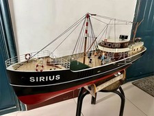 1:35 Scale 1.2M Wooden Ship Model Kit Sirius The Adventures Of Tintin
