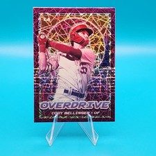 2021 Panini Chronicles - Overdrive Cody Bellinger #19 Purple Velocity