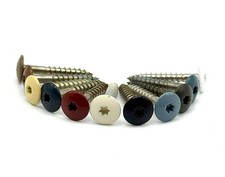 James Hardie Match 4.8 x 32mm Coloured Cladding Torx Screws Timber Aluminium RAL