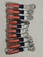 Vintage Craftsman Usa 10pc Ez Grip Ratcheting Wrench Sets 43389 43388 Mmsae