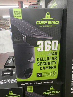Tactacam Defend 360 Cellular Security Camera DFD-PTZ01