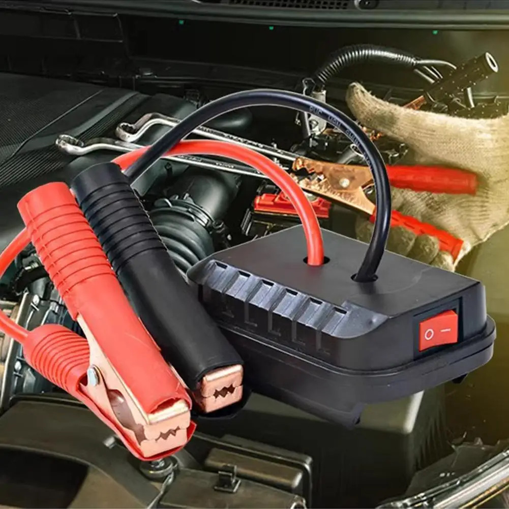 Avviatore - Di Emergenza Auto per Makita Batteria Litio Booster Convertitore Caricabatterie - Miniatura 5