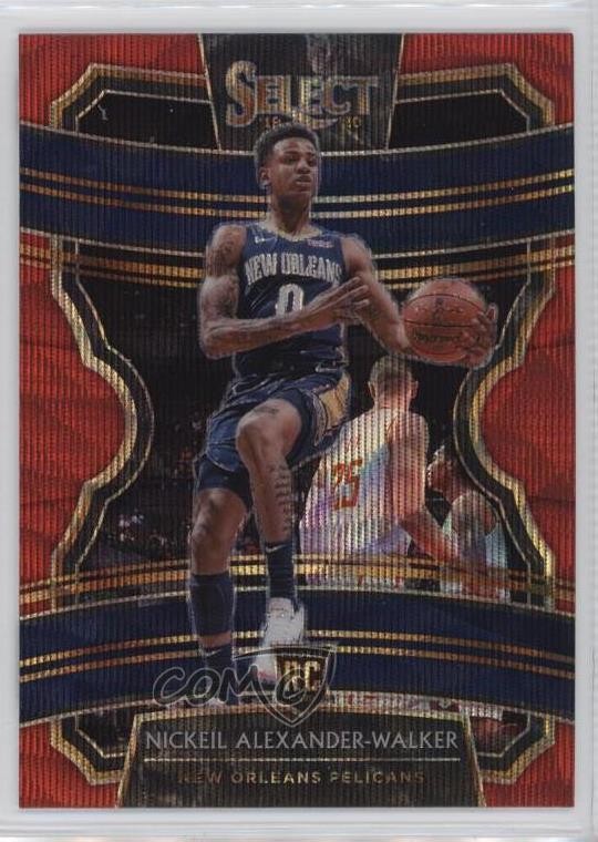 2019 Panini Select Concourse Tmall Red Wave Prizm Nickeil Alexander-Walker 7v5