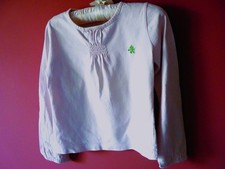 T-shirt Fille Donaldson Mickey rose pale 8 ans disney TBE