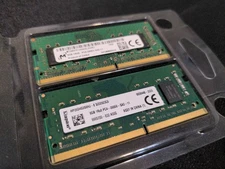 16GB (2x 8GB) Laptop RAM DDR4 PC4-2666V-SA2-11 MIXED BRAND (Micron, Kingston)