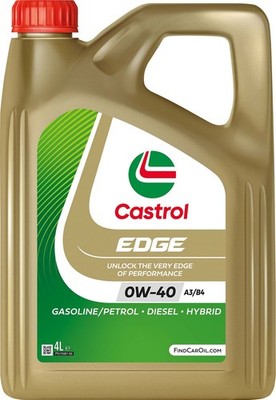 Castrol Edge A3/B4 0W-40 ACEA A3/B4 4L Synthetic Engine Oil Passenger Car
