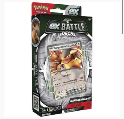 Pokémon TCG ex Battle Deck Kangaskhan ex Factory Sealed Trading Card Game