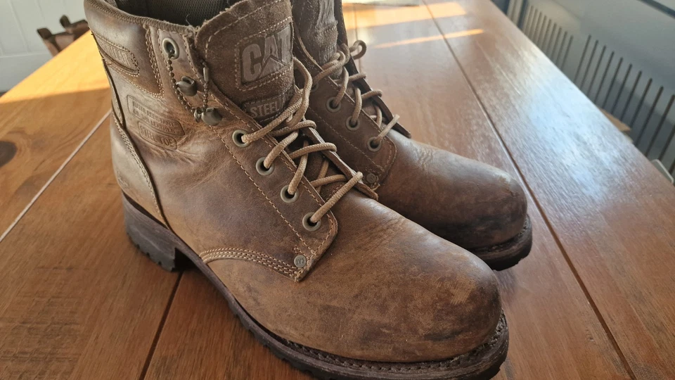 Bottines Caterpillar Sequoia 6" St UK 12 rares bottes marron - Photo 4/4