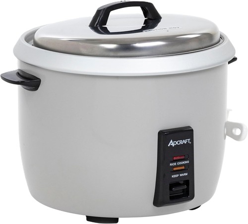 Eby Rice Cooker Adcraft Commercial Heavy Duty Electric Rice Cooker with 30 Cup 30-Cup ...