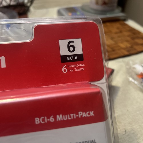 Canon BCI-6 6 Color Multi Pack Ink Cartridge 6 Individual Ink Tanks 13ML - Picture 3 of 15