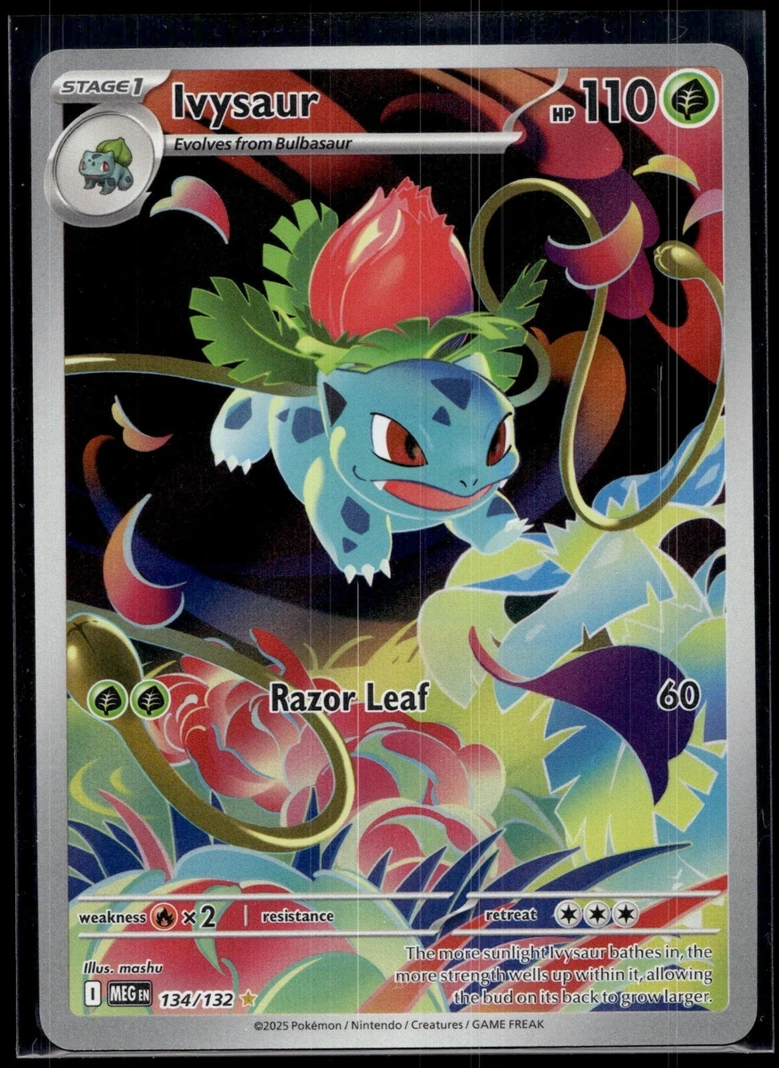 ivysaur pokemon card price - 002/165 - Pokemon 151 - Reverse Foil and put them into your hand Ivysaur 35/112 Pokmon card from