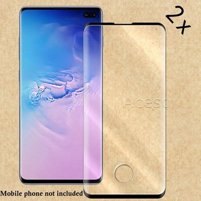 Anti-Bubble Premium Real 2x Screen Protector f Samsung Galaxy S10+ SM-G975U USA