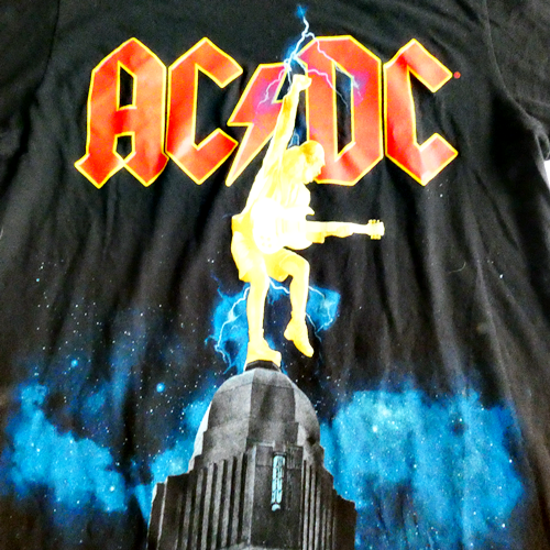 AC/DC Reason 2015 World Tour T-shirt Rock Or Bust Medium Excellent ...